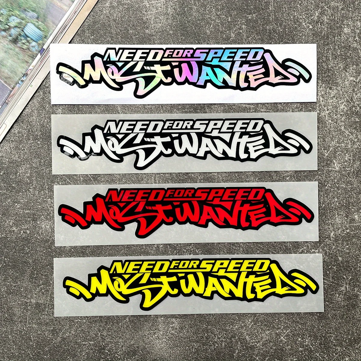 Laptop Accessories That You Need - ชุดสติกเกอร์ไวนิลลายกราฟฟิตี้หลากสี Need For Speed Most Wanted