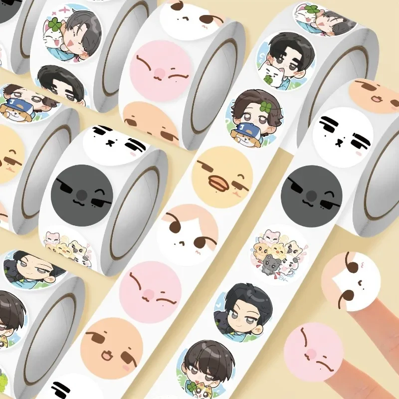 Laptop Accessories Aesthetic - สติ๊กเกอร์การ์ตูนน่ารัก 500 ชิ้น/ชุด ENHYPENS สำหรับตกแต่งแล็ปท็อป กระเป๋าเดินทาง