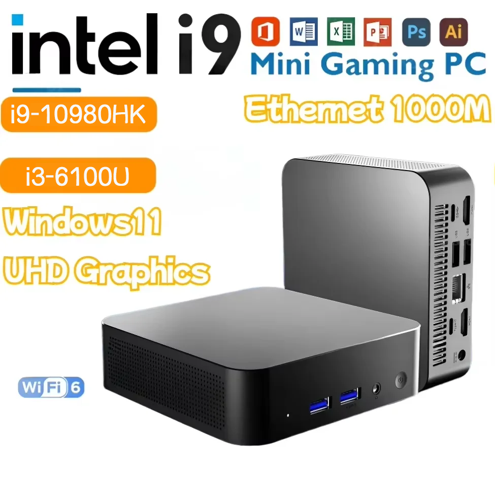 Laptop Accessories Sleeve - มินิพีซีใหม่ คอมพิวเตอร์ Intel Core I9 10980HK