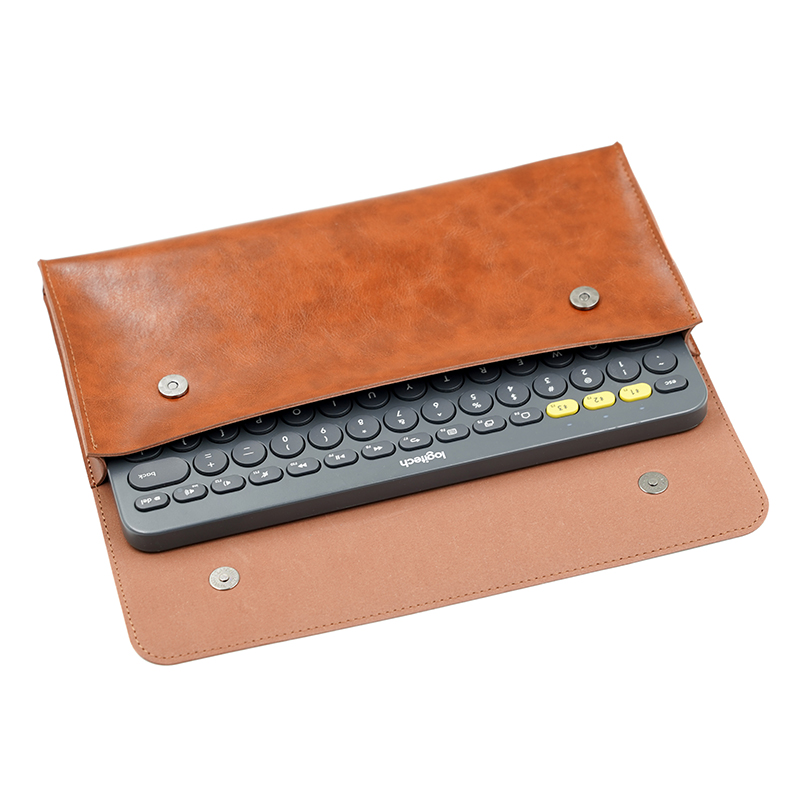 Laptop Accessories Sleeve - หนัง PU คีย์บอร์ดเคสพกพากระเป๋าสำหรับ Planck 40% 60%