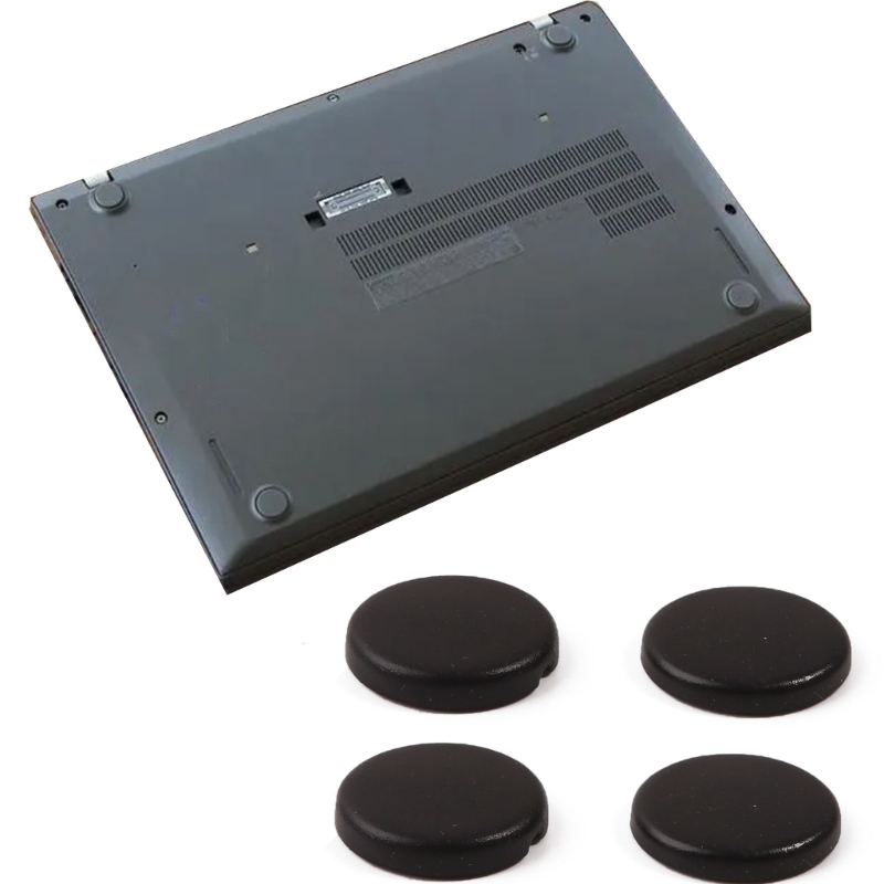 Laptop Accessories Computer - 4ชิ้น/เซ็ตยางรองขาแล็ปท็อป15มม. สำหรับ ThinkPad T460S T470S รุ่นอุปกรณ์เสริมสำหรับโน้ตบุ๊คคอมพิวเตอร์อะไหล่เคสด้านล่างคอนเนนคเตอร์