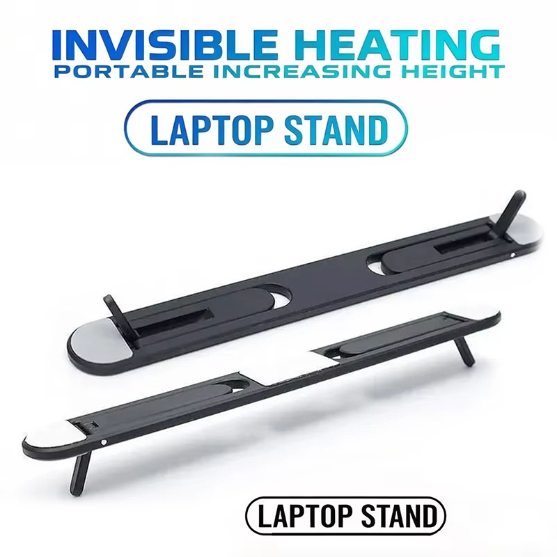 Laptop Accessories Dell - แท่นวางแล็ปท็อปอเนกประสงค์ แผ่นรองระบายความร้อนโน้ตบุ๊ก แท่นวางแล็ปท็อปแบบพับได้ สำหรับ Macbook Pro