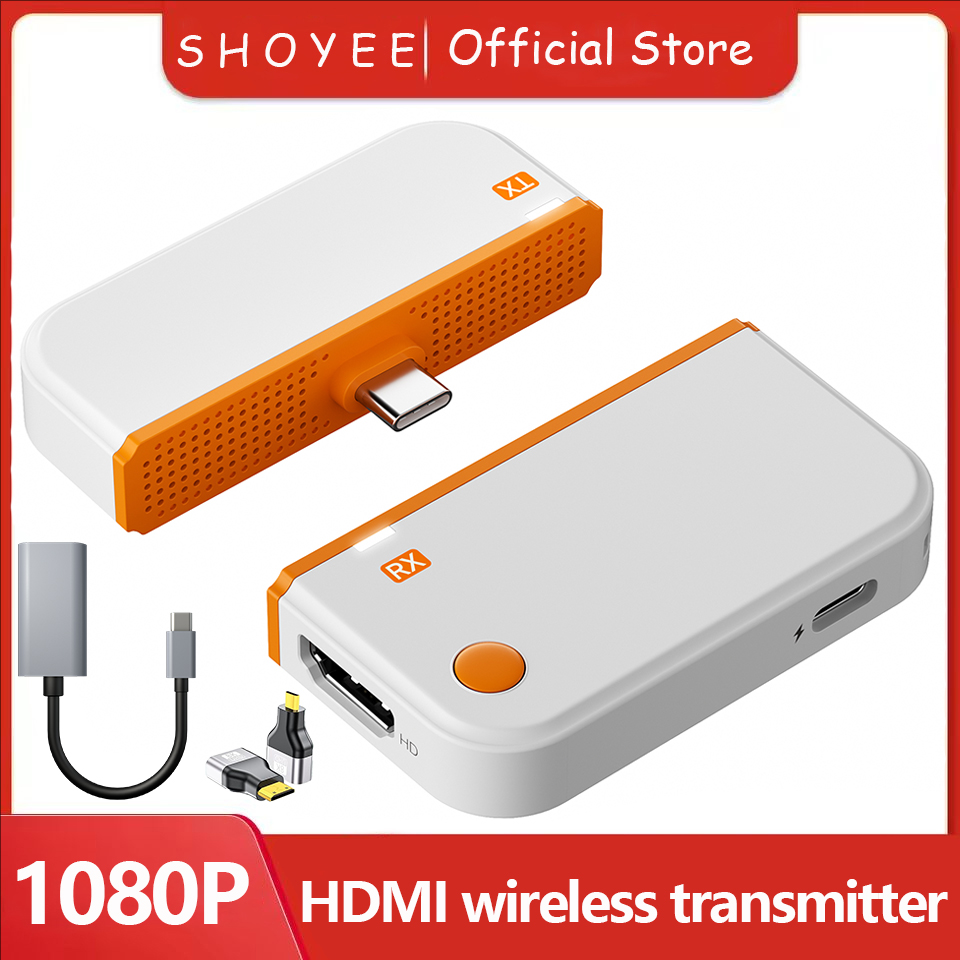 Laptop Accessories Computer - 50M Type C HDMI-เข้ากันได้กับตัวรับสัญญาณวิดีโอไร้สายอะแดปเตอร์ต่อขยายทีวีสติ๊กดองเกิลสำหรับแล็ปท็อปพีซีโทรศัพท์จอทีวี