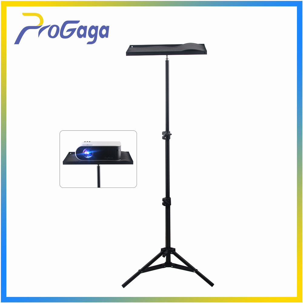 Laptop Stand Portable - 110 ซม.160 ซม.ปรับ Universal แบบพกพาโปรเจคเตอร์ขาตั้งกล้องถาดสมาร์ทโฟนกล้องแล็ปท็อปโปรเจคเตอร์ขาตั้งกลางแจ้งขาตั้งลําโพง