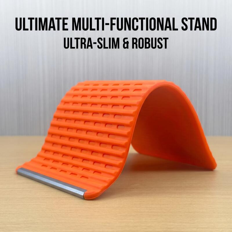 Laptop Stand Portable - ขาตั้งโทรศัพท์แบบพับได้สุดสร้างสรรค์ - ขาตั้งแท็บเล็ตและแล็ปท็อปแบบปรับเปลี่ยนได้ อุปกรณ์เสริมสำหรับการเดินทาง