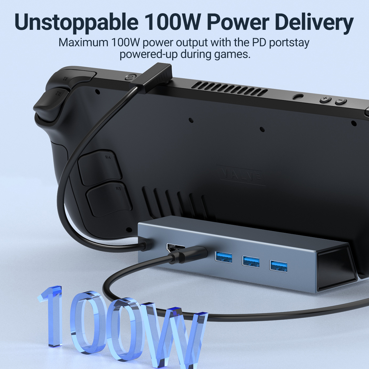 ฮับเกม USB-C 5 in 1 แบบ Type-C - Laptop Accessories Hub บทวิจารณ์และราคา