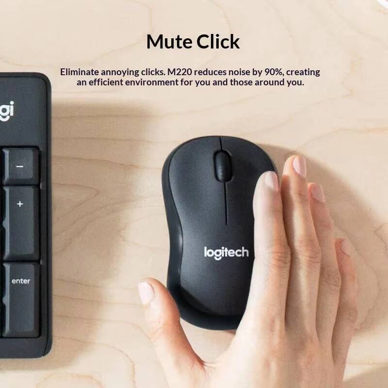 เมาส์ไร้สาย Logitech M220 Sile - Laptop Accessories That You Need บทวิจารณ์และราคา