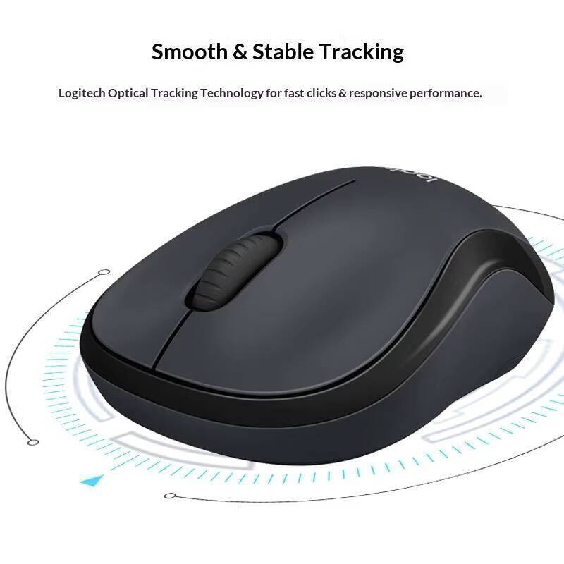 เมาส์ไร้สาย Logitech M220 Sile - Laptop Accessories That You Need บทวิจารณ์และราคา