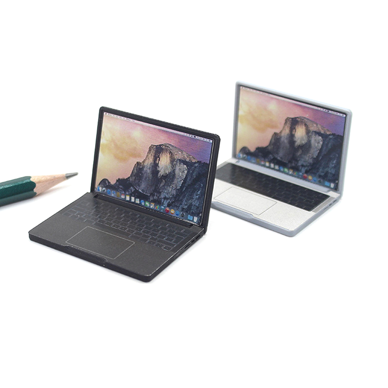 แล็ปท็อปจำลองน่ารัก ขนาด 1:12  - Laptop Accessories Computer บทวิจารณ์และราคา