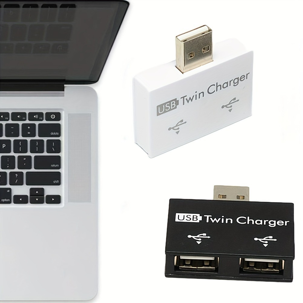 USB2.0 Splitter 1 ชาย 2 พอร์ตห - Laptop Accessories Hub บทวิจารณ์และราคา