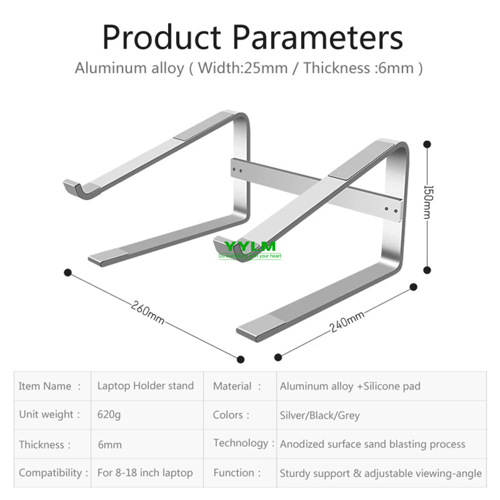 อลูมิเนียมขาตั้งแล็ปท็อปโน้ตบุ - Laptop Accessories Dell บทวิจารณ์และราคา