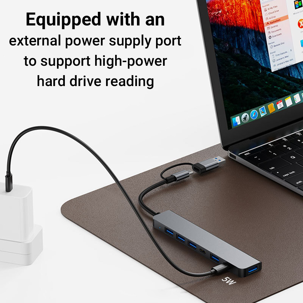 ฮับเชื่อมต่อ USB-C และ USB แบบ - Laptop Accessories That You Need บทวิจารณ์และราคา