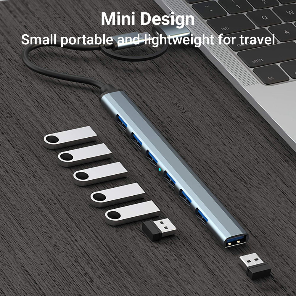 ฮับเชื่อมต่อ USB-C และ USB แบบ - Laptop Accessories That You Need บทวิจารณ์และราคา