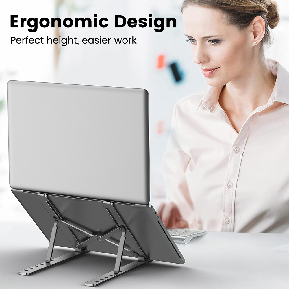 ที่วางแล็ปท็อปแบบปรับได้อลูมิเ - Laptop Accessories Macbook บทวิจารณ์และราคา