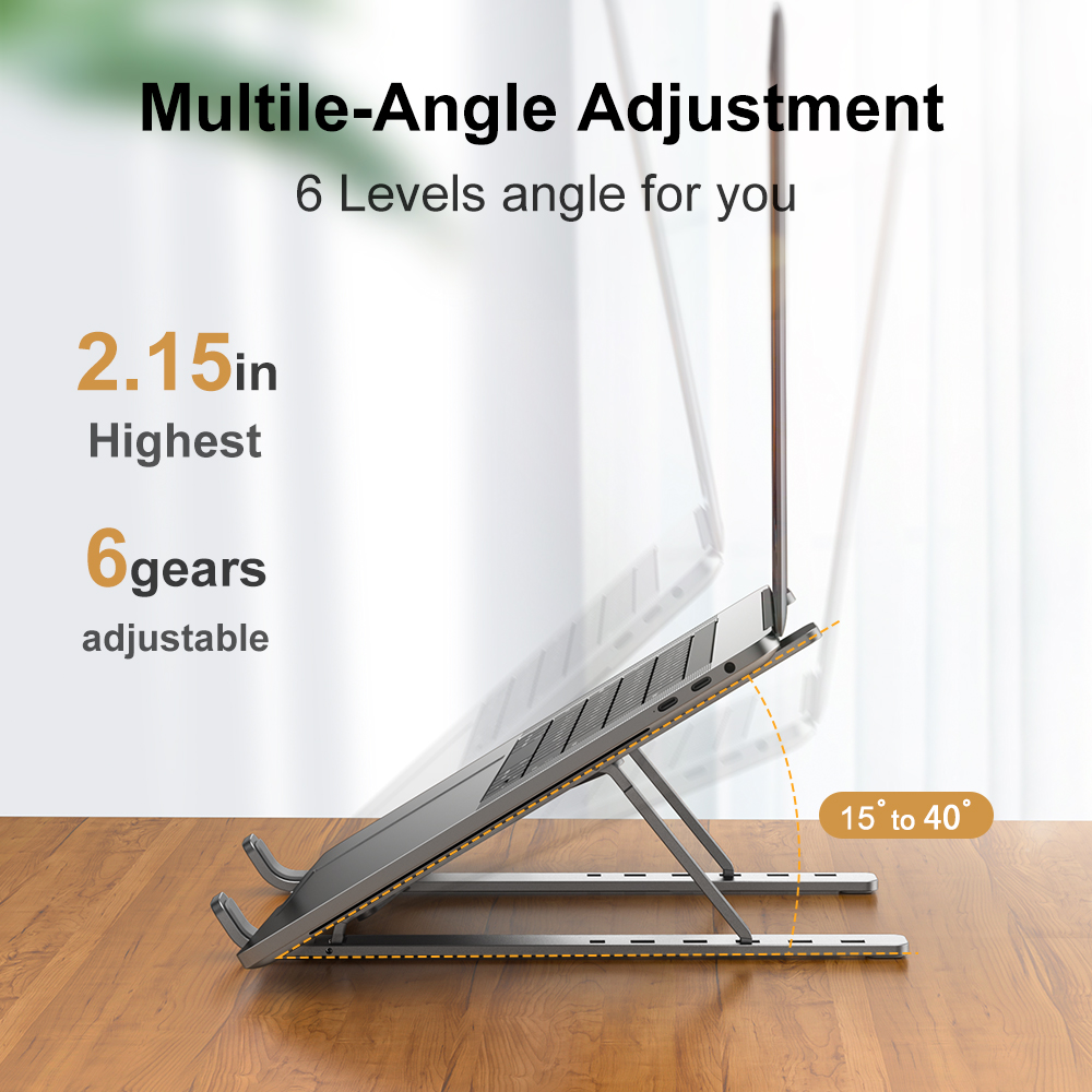 ที่วางแล็ปท็อปแบบปรับได้อลูมิเ - Laptop Accessories Macbook บทวิจารณ์และราคา