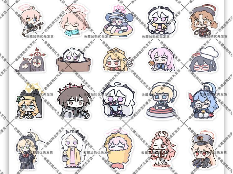 สติกเกอร์อนิเมะ Blue Archive โ - Laptop Accessories Diy บทวิจารณ์และราคา
