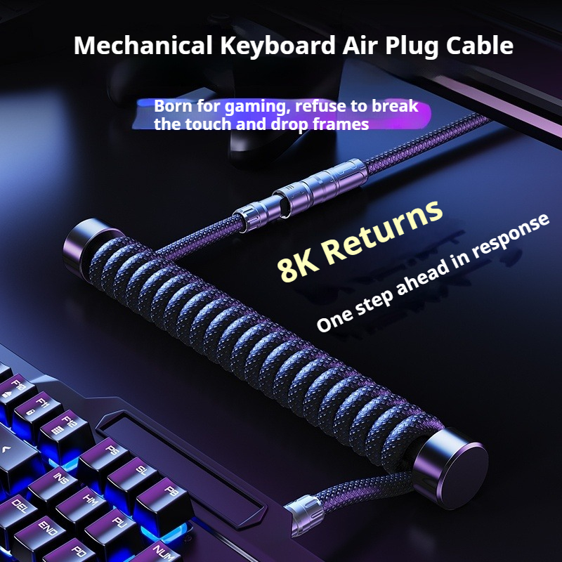 สายคีย์บอร์ดแบบขดยาว 1.2 ม. US - Laptop Accessories And Gadgets บทวิจารณ์และราคา
