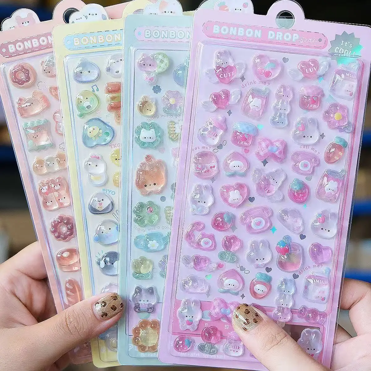 สติ๊กเกอร์เรซิน 3D ลายการ์ตูนน - Laptop Accessories Aesthetic บทวิจารณ์และราคา