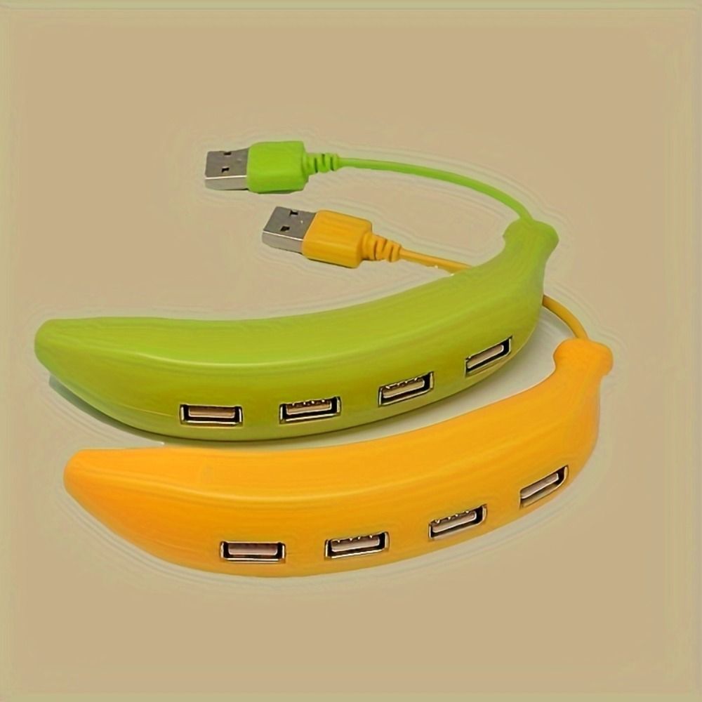 ดีไซน์พกพา ฮับ USB รูปทรงกล้วย - Laptop Accessories Hub บทวิจารณ์และราคา