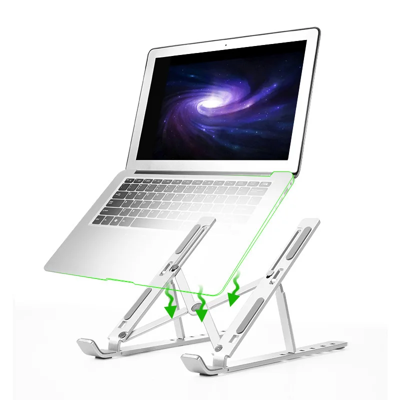 ขาตั้งแล็ปท็อปอลูมิเนียมโน้ตบุ - Laptop Accessories Computer บทวิจารณ์และราคา