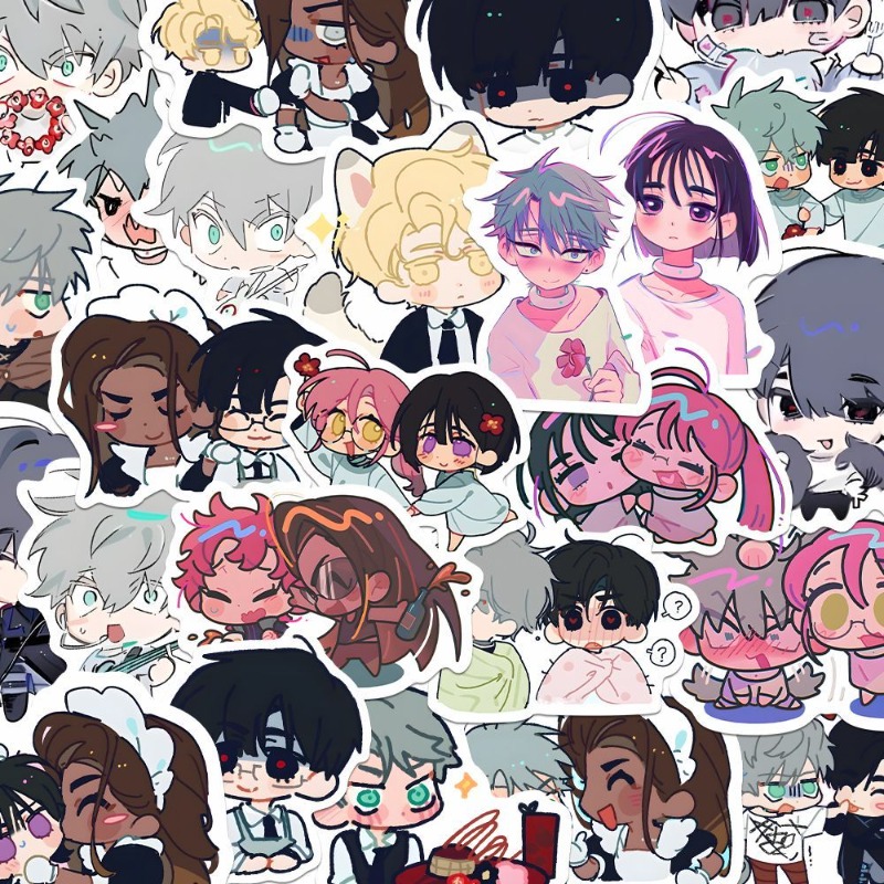 80 ชิ้น/เซ็ตการ์ตูนอะนิเมะเอเล - Laptop Accessories To Gift บทวิจารณ์และราคา