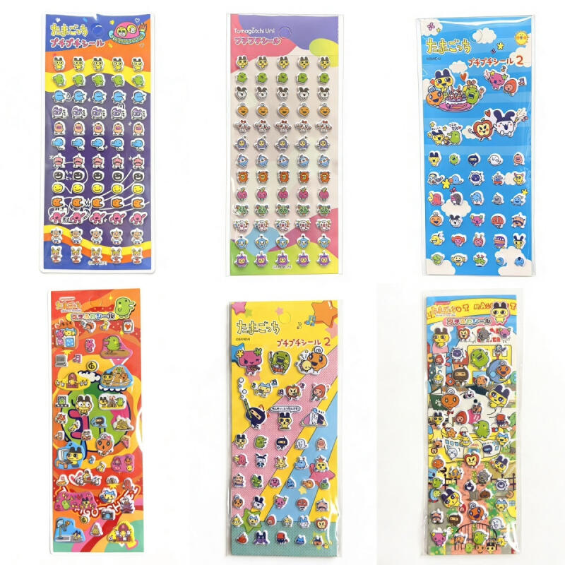 6 ชิ้น ทามาก็อตจิการ์ตูนสติกเก - Laptop Accessories To Gift บทวิจารณ์และราคา