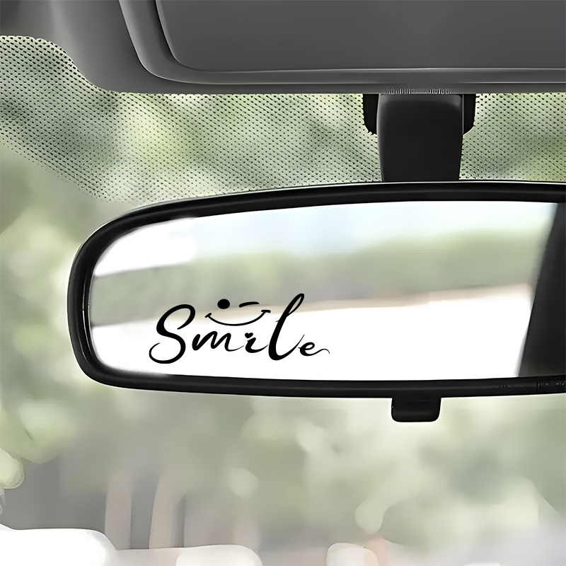 สติกเกอร์กระจกรูปหน้ายิ้มเคลือ - Laptop Accessories To Gift บทวิจารณ์และราคา