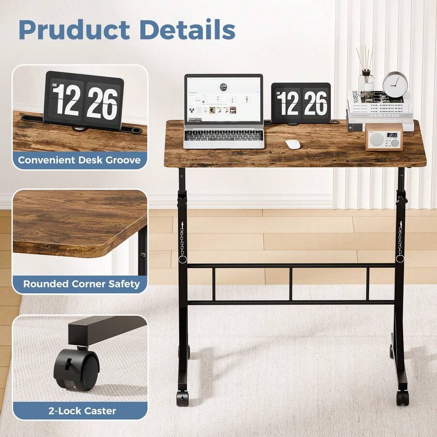 Sweetcrispy โต๊ะทำงานแบบเคลื่อ - Laptop Stand Portable บทวิจารณ์และราคา