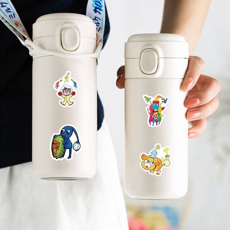 100PCS น่ารักพืช Pikmin Doodle - Laptop Accessories Diy บทวิจารณ์และราคา