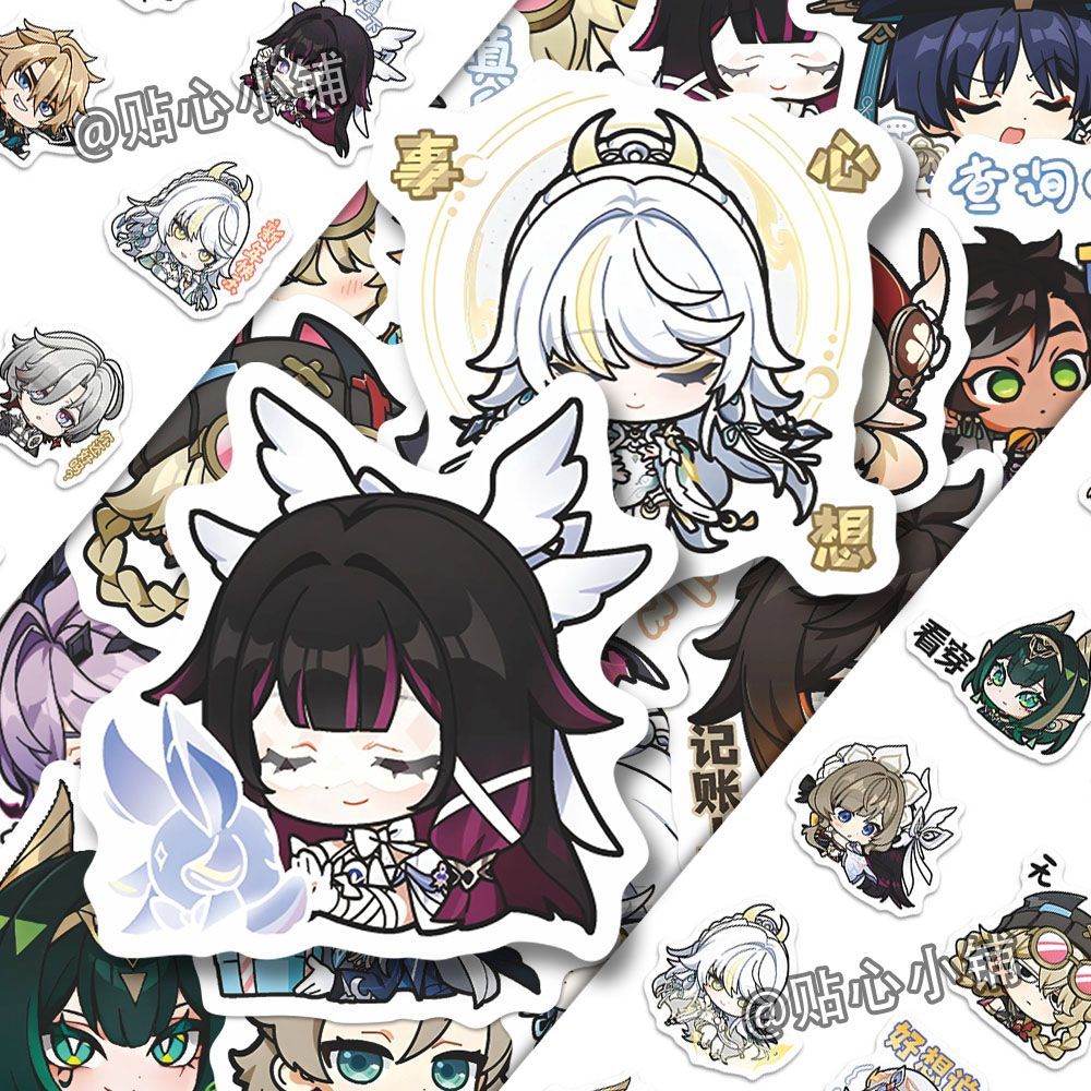 64PCS เก็นชิน อิมแพ็ค มูนเมเดน - Laptop Accessories Aesthetic บทวิจารณ์และราคา